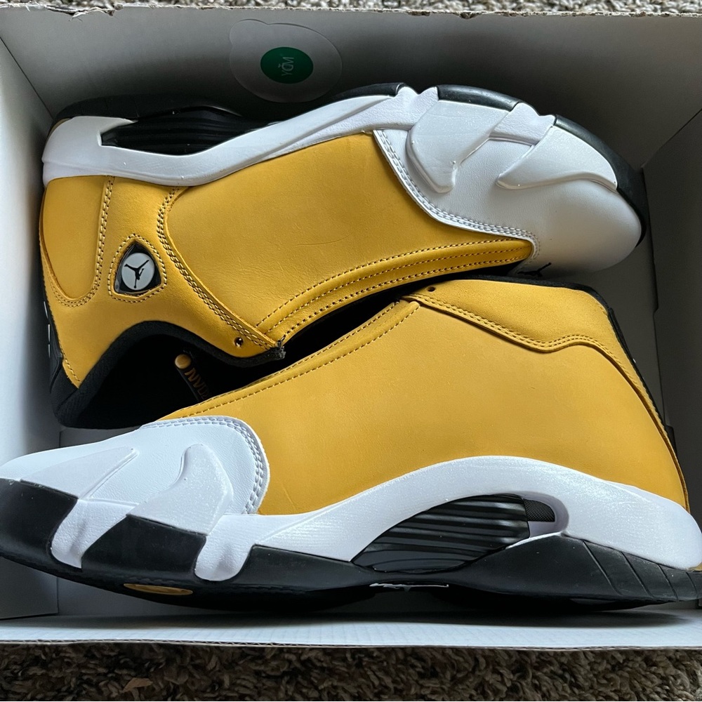 Air Jordan 14 Retro Light Ginger (2022) Men's Size 8.5 Style 487471 701